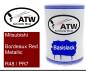 Preview: Mitsubishi, Bordeaux Red Metallic, R48 / PR7: 500ml Lackdose, von ATW Autoteile West.
